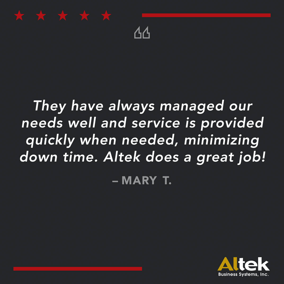 Image 4 | Altek Business Systems - Telford