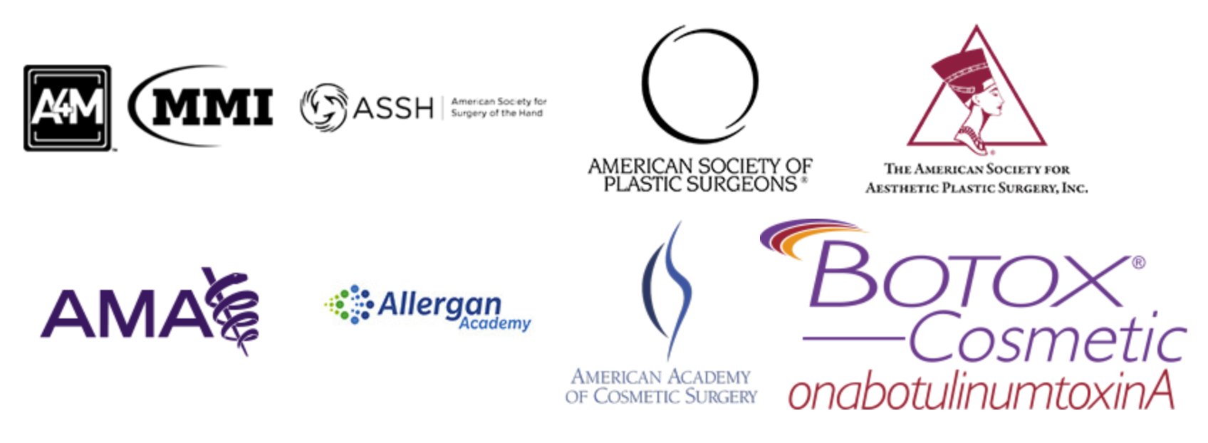 Medical Affiliations at The Center for Cosmetic Medicine | Champaign , IL