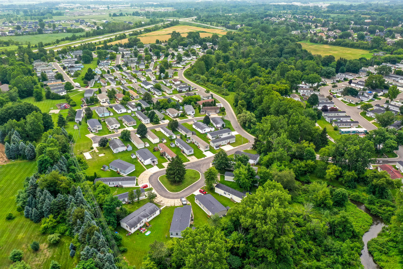 Springbrook Estates Aerial View