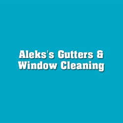 Aleks's Gutters & Window Cleaning Logo