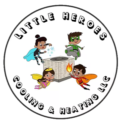 Little Heroes Cooling & Heating Logo