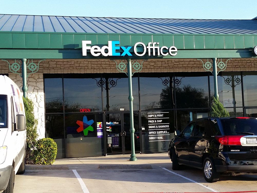 Exterior photo of FedEx Office location at 2107 Eldorado Pkwy\t Print quickly and easily in the self-service area at the FedEx Office location 2107 Eldorado Pkwy from email, USB, or the cloud\t FedEx Office Print & Go near 2107 Eldorado Pkwy\t Shipping boxes and packing services available at FedEx Office 2107 Eldorado Pkwy\t Get banners, signs, posters and prints at FedEx Office 2107 Eldorado Pkwy\t Full service printing and packing at FedEx Office 2107 Eldorado Pkwy\t Drop off FedEx packages near 2107 Eldorado Pkwy\t FedEx shipping near 2107 Eldorado Pkwy