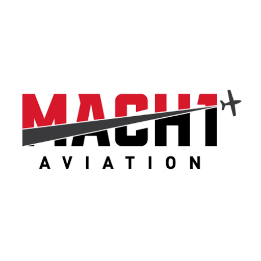 Mach 1 Aviation Logo
