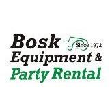 Bosk Equipment And Party Rental Logo