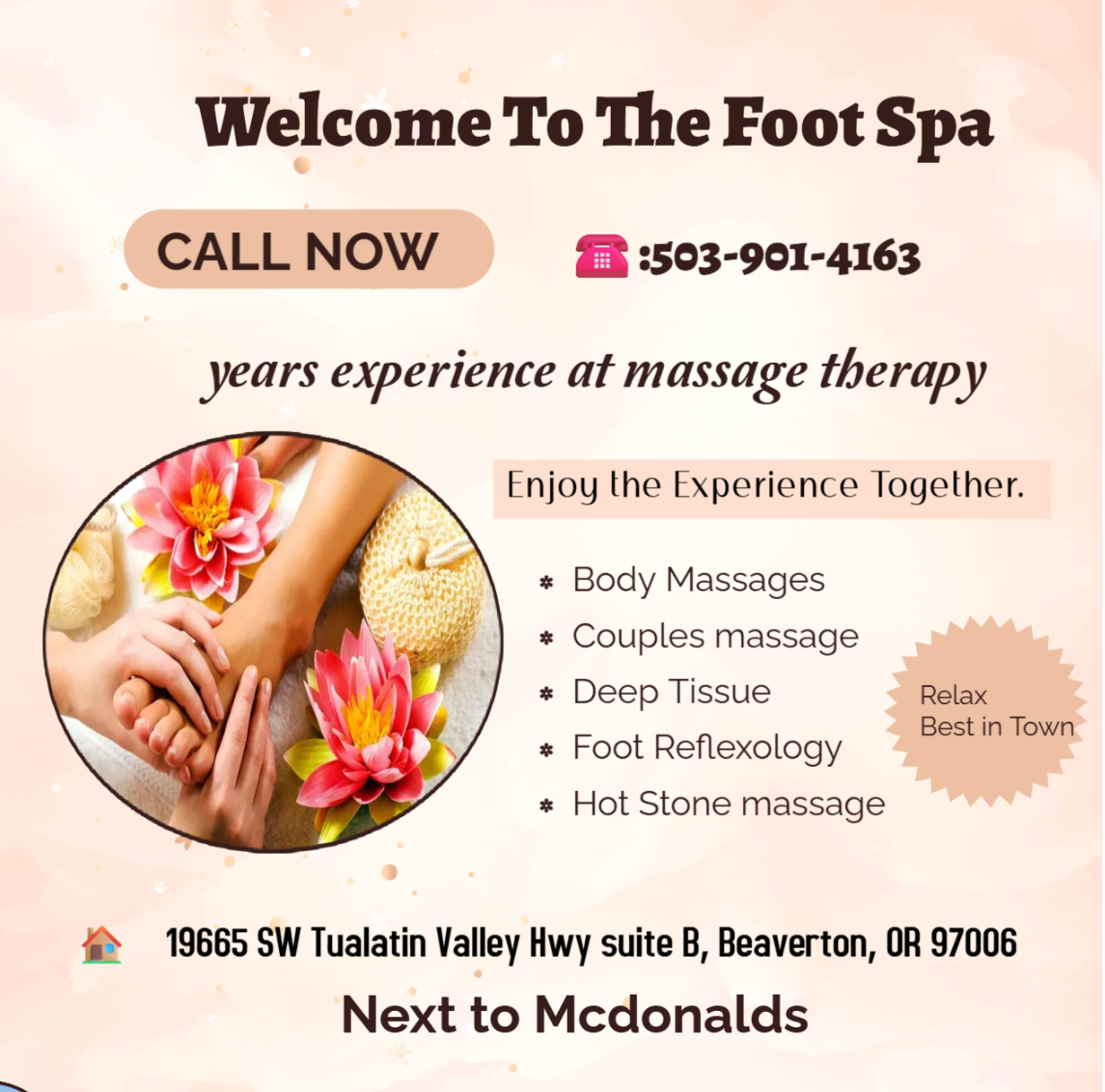 The Foot Spa Image