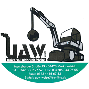 UAW Universal Abbruch Weise Logo