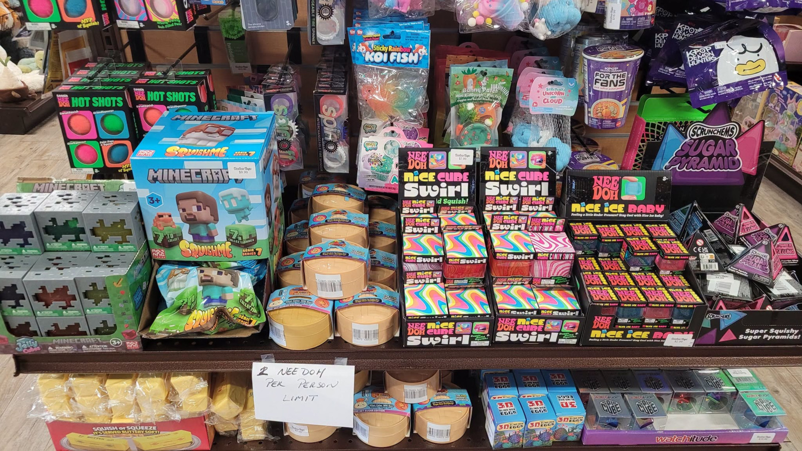 Kick off the weekend at Radar Toys with a colorful selection of squishy toys, including NeeDoh, Minecraft SquishMe, sticky animals and more satisfying sensory favorites for kids and collectors alike.