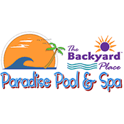 Paradise Pool & Spa - The Backyard Place Logo
