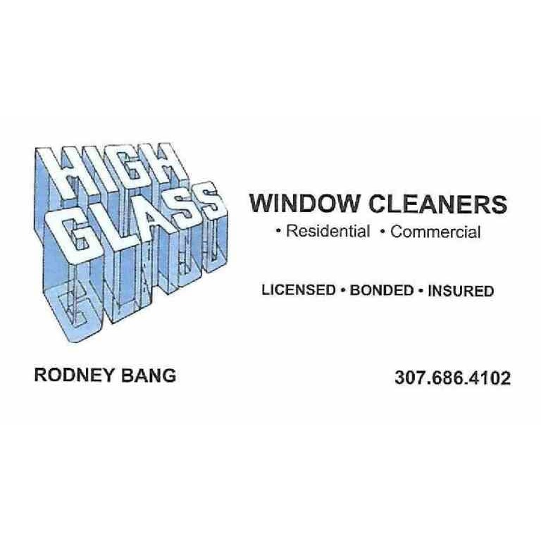 High Glass Window Cleaners Logo