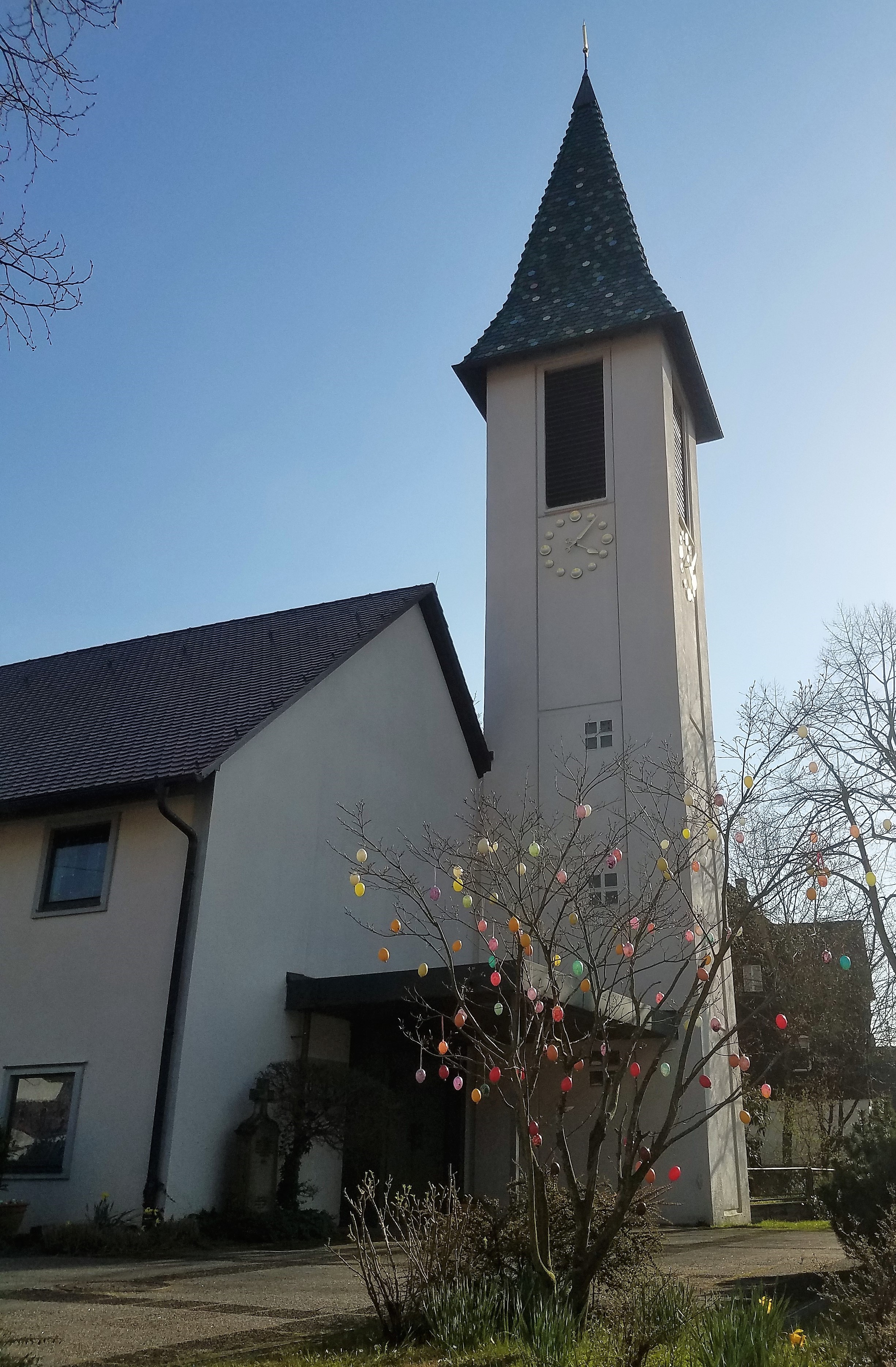 Peterskirche - Evangelische Kirchengemeinde Oberbrüden - Unterbrüden, Trailhöferstraße 6 in Oberbrüden