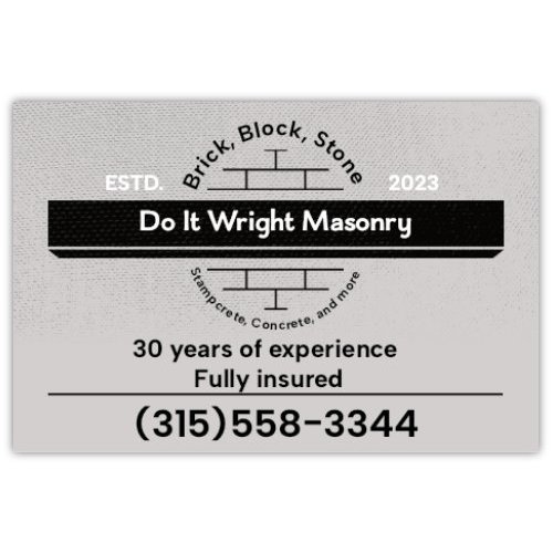 Do It Wright Masonry