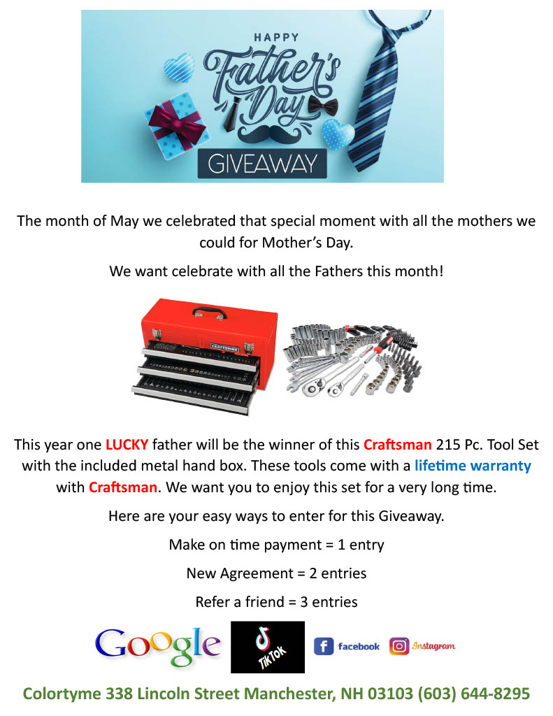 Father's Day Count down is here