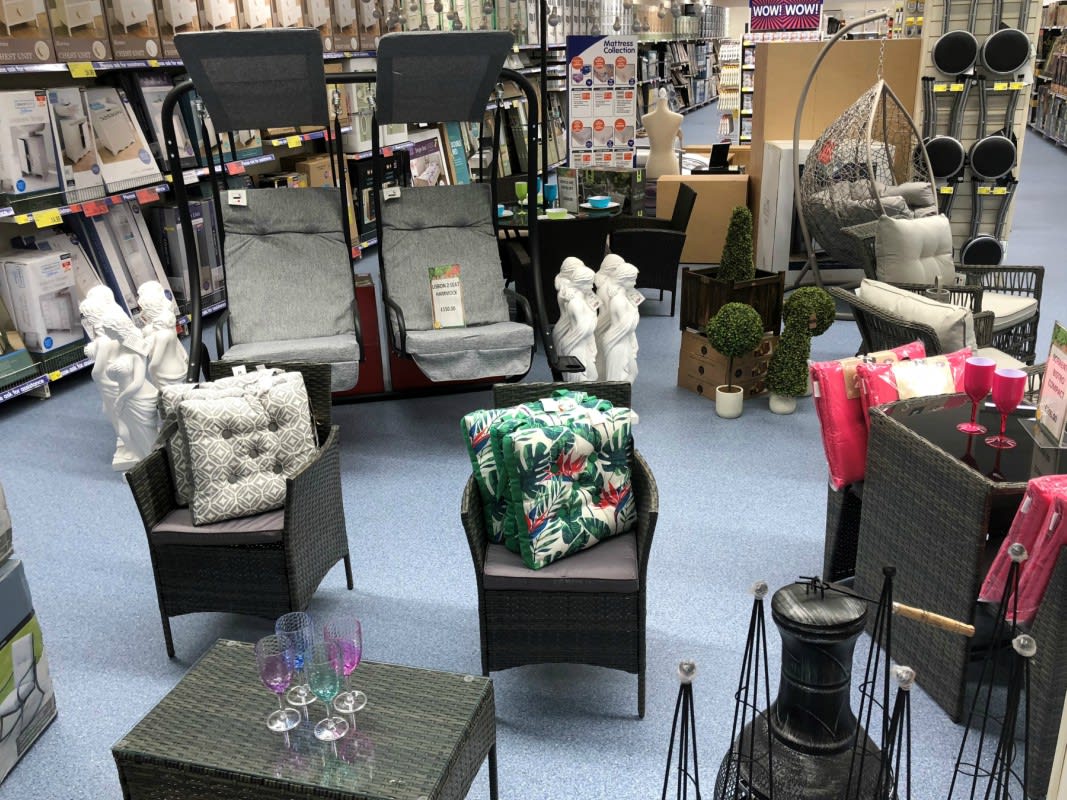 B&M stock a wide range of beautifully crafted furniture at its new store at Thackeray Mall, Fareham.