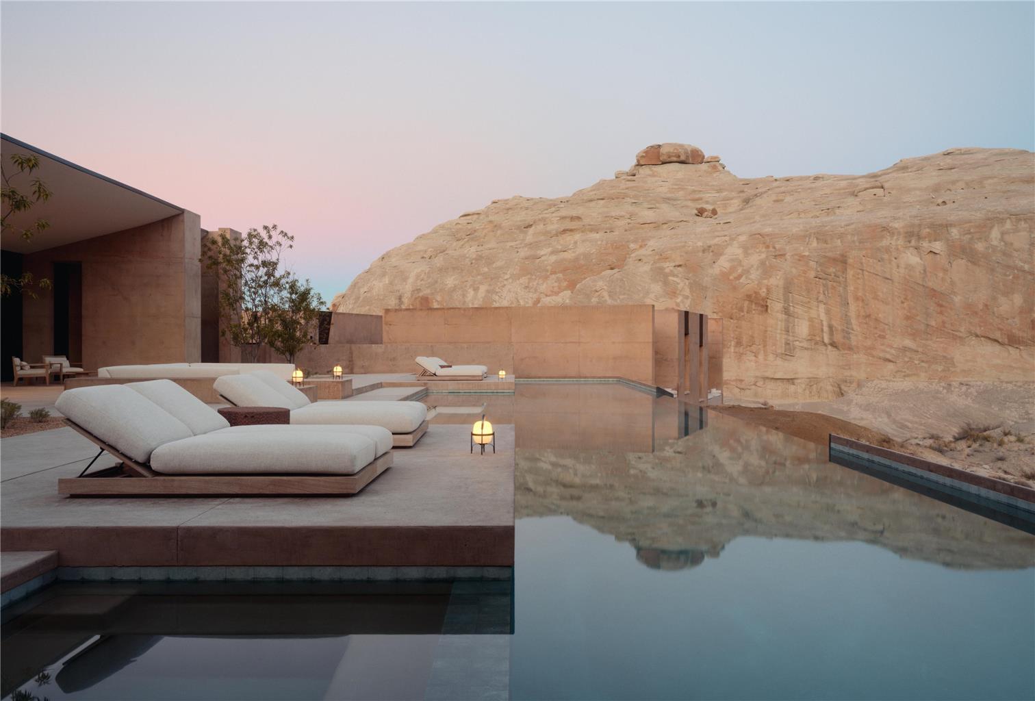 Amangiri USA Residences Six Bedroom Villa Pool Terrace