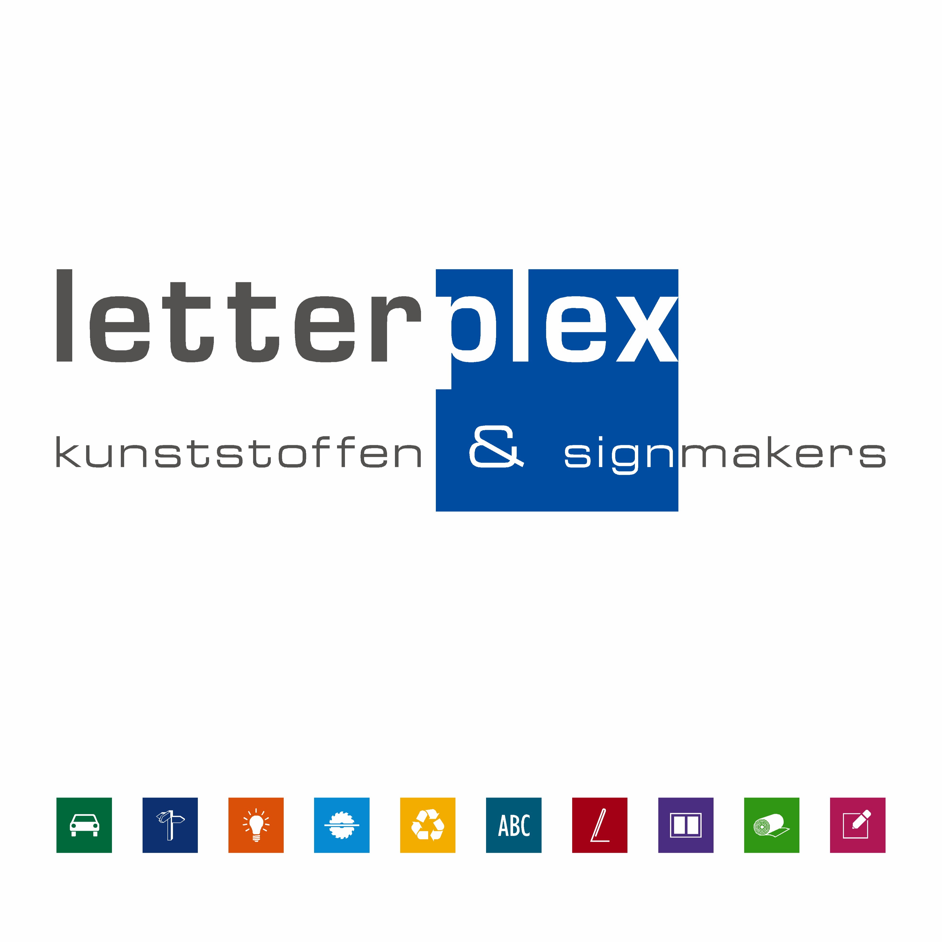 Letterplex - signmakers & kunststoffen Logo