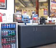 Our customer lobbies are stocked with beverages and treats! Feel free to snack on some while you wait on your brake repair, oil change, etc.