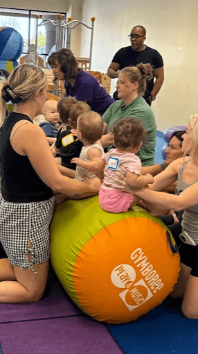 Watch your baby turn curiosity into confidence as they crawl, reach, and explore our colorful equipment. Baby play classes in Chandler help little ones build strength and coordination while you stay close to encourage every discovery.