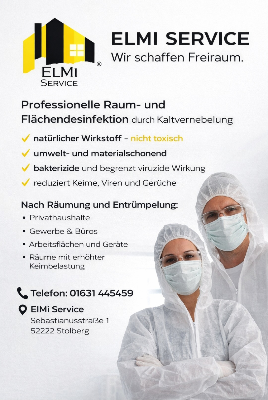 ElMi Service Entrümpelungen, Sebastianusstrasse 1 in Stolberg