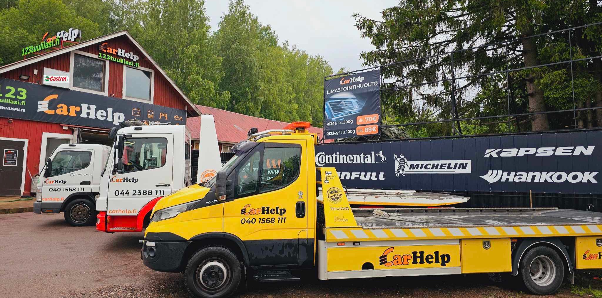 Images 123 Invest OY / CarHelp Tuusula / Castrol Service / First Stop Tuusula