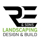 R.E. And Sons Landscaping Logo