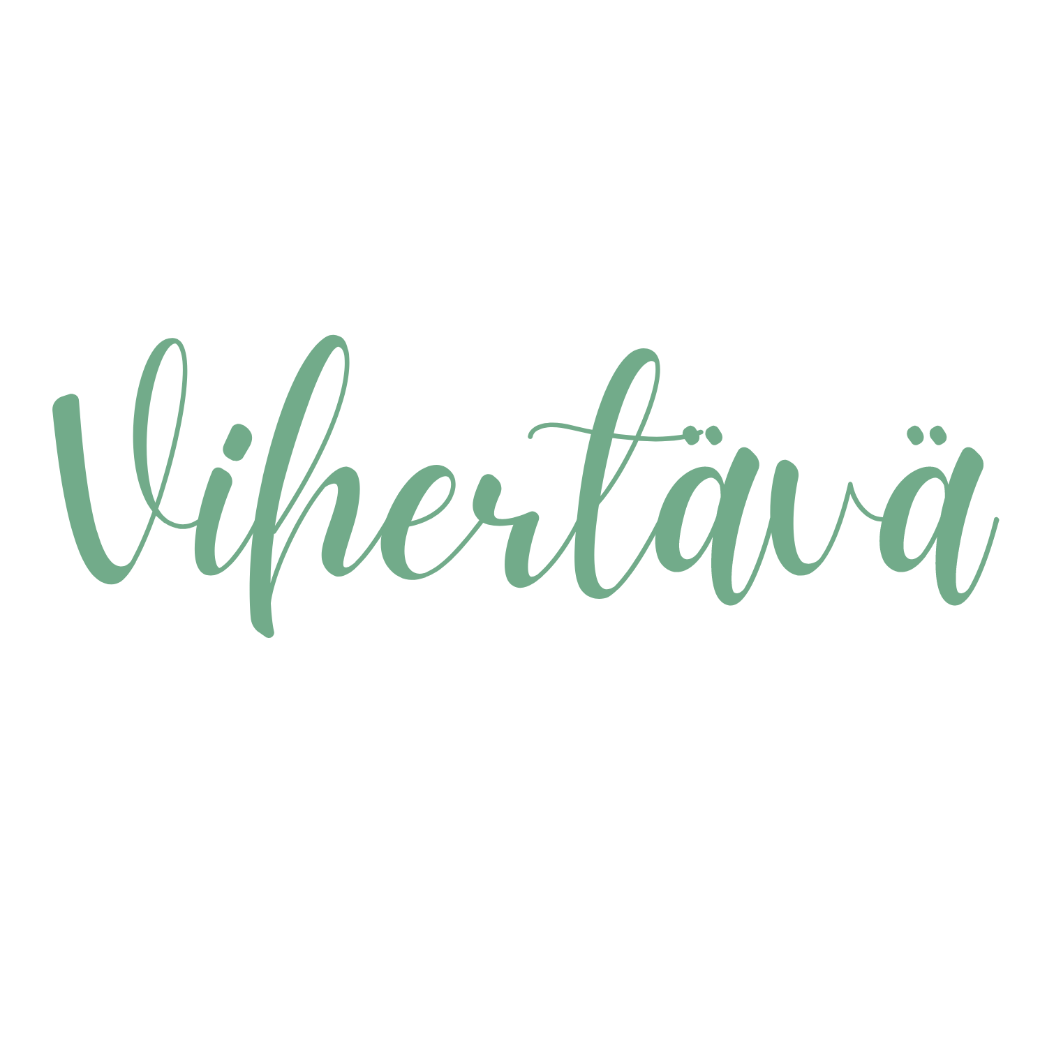 Vihertävä Logo