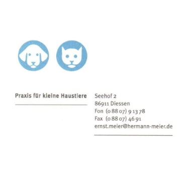 Dr.med.vet. Ernst Meier Tierarzt in Dießen