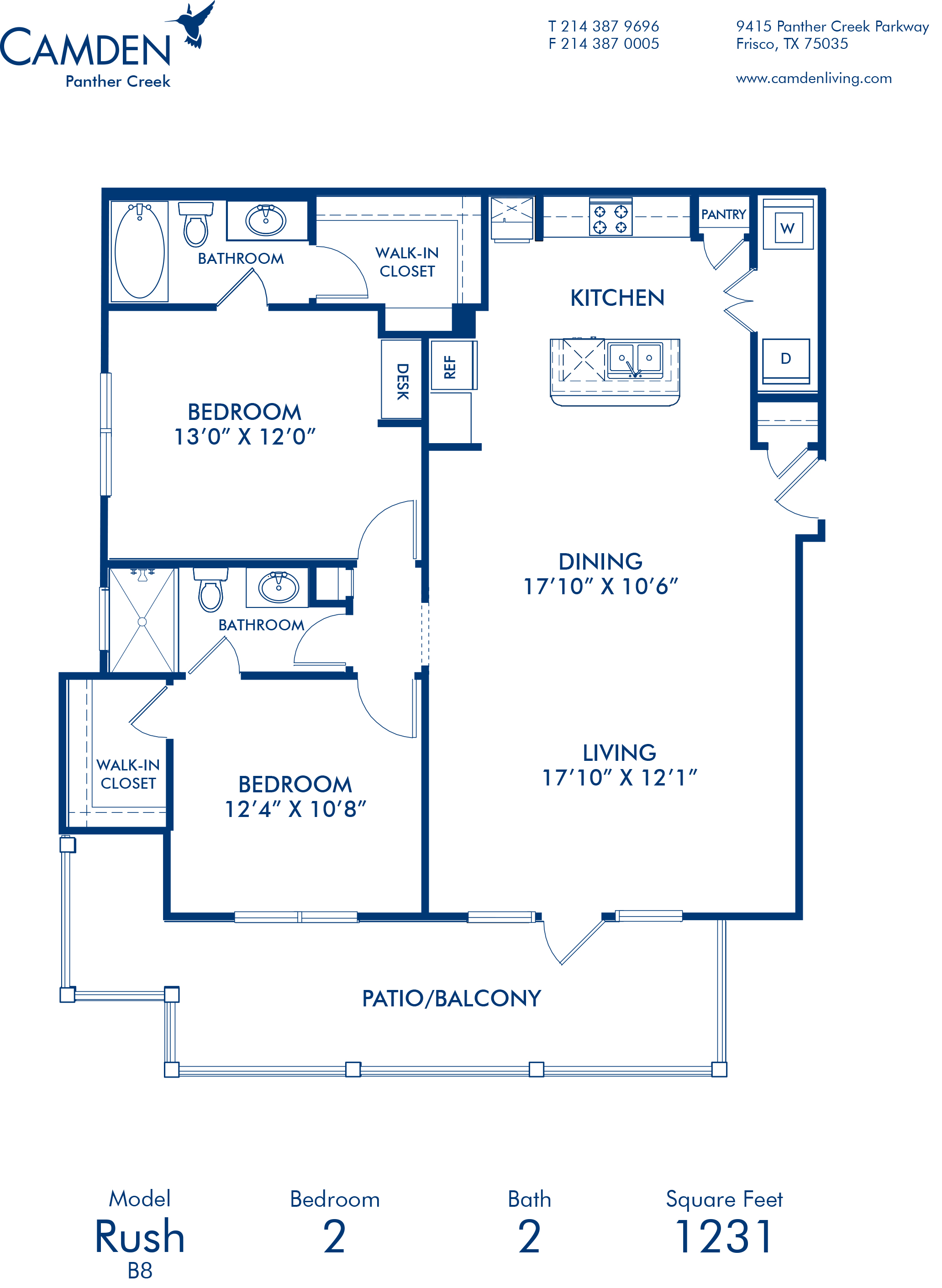 Camden Panther Creek Apartments Photo