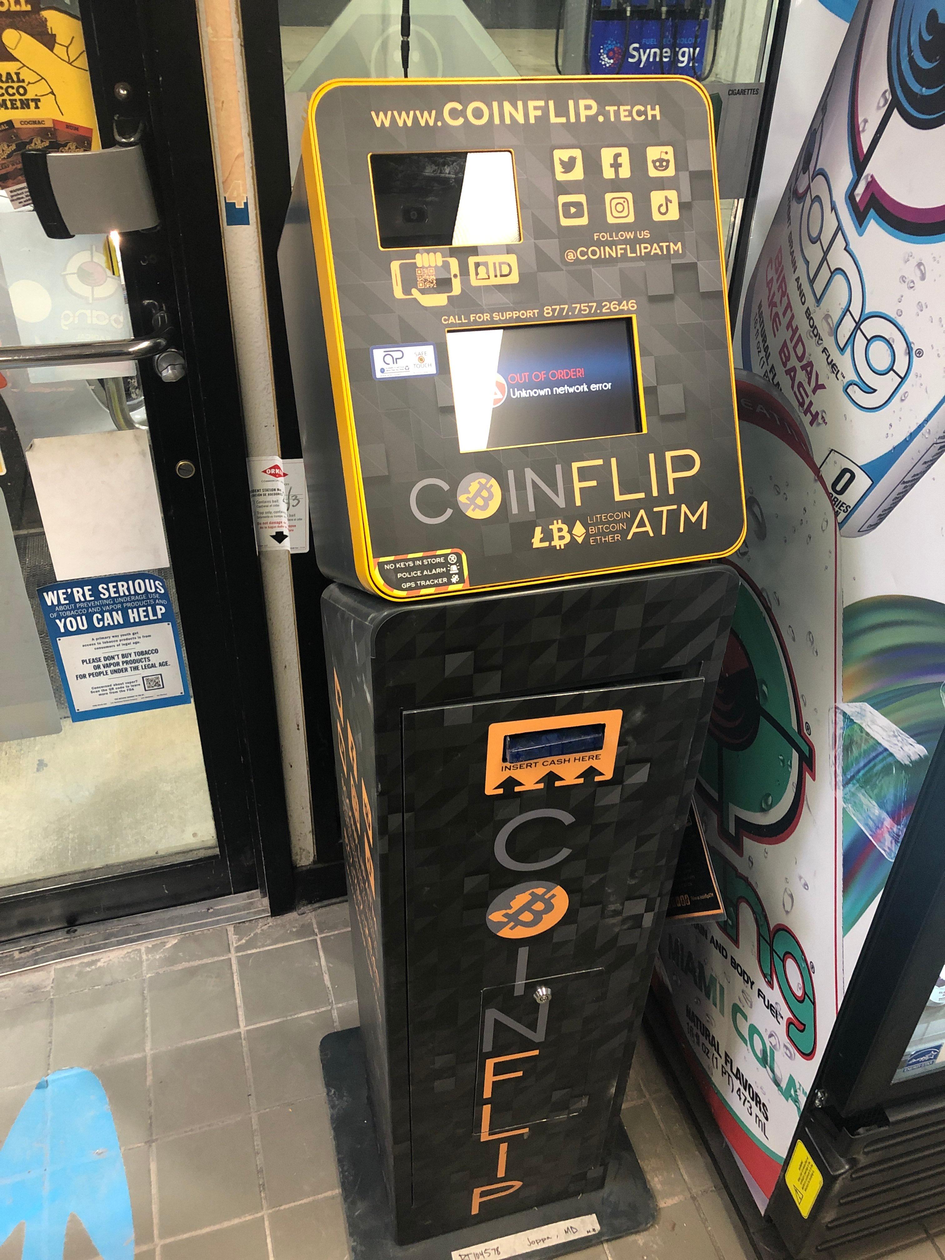 CoinFlip Bitcoin ATM Joppa (773)800-0106
