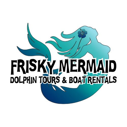 Frisky Mermaid Dolphin Tours & Pontoon Boat Rentals Logo