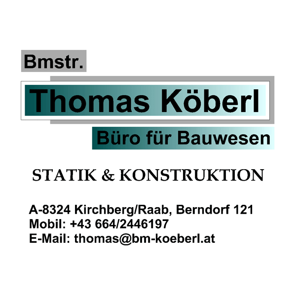 Logo von Baumeister Köberl Thomas
