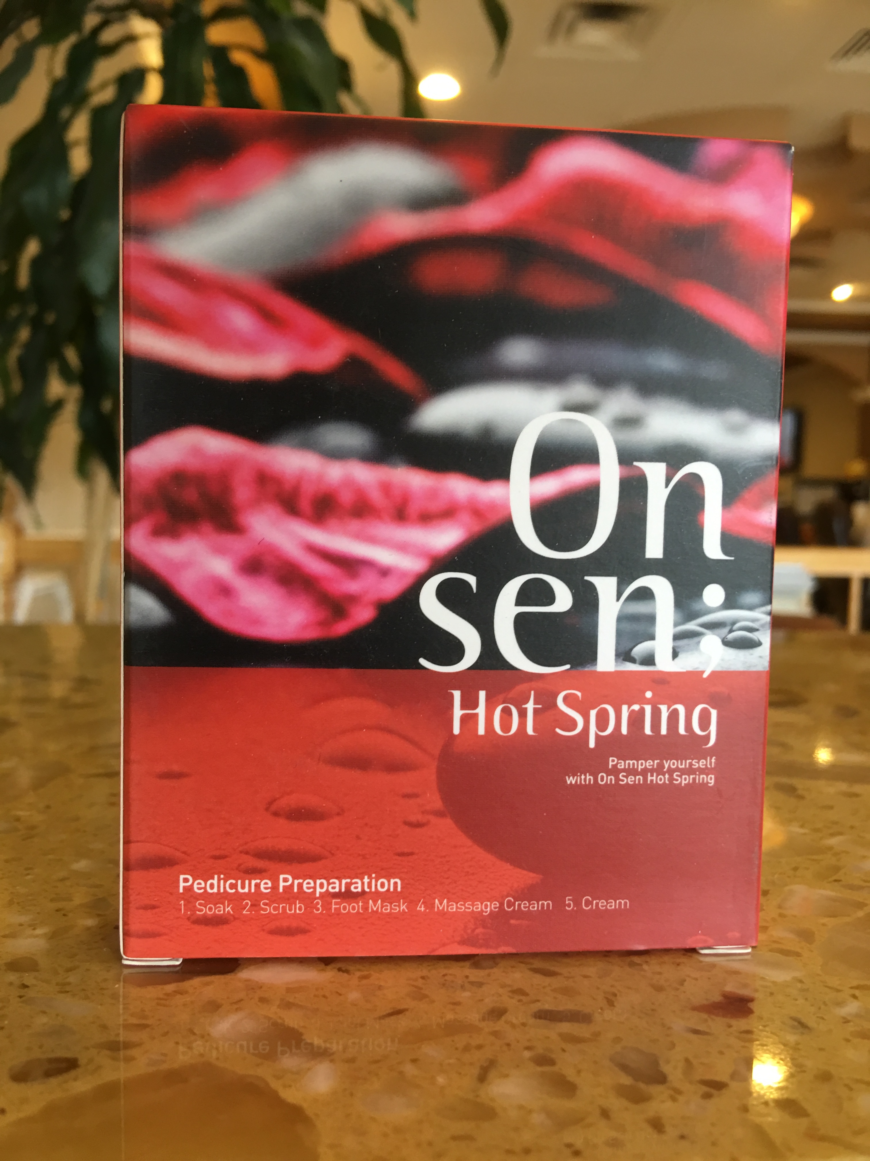 On Sen; Hot Spring.  pamper Yourself with On Sen Hot Spring.  A 5 step Treatment including a Soak, S 