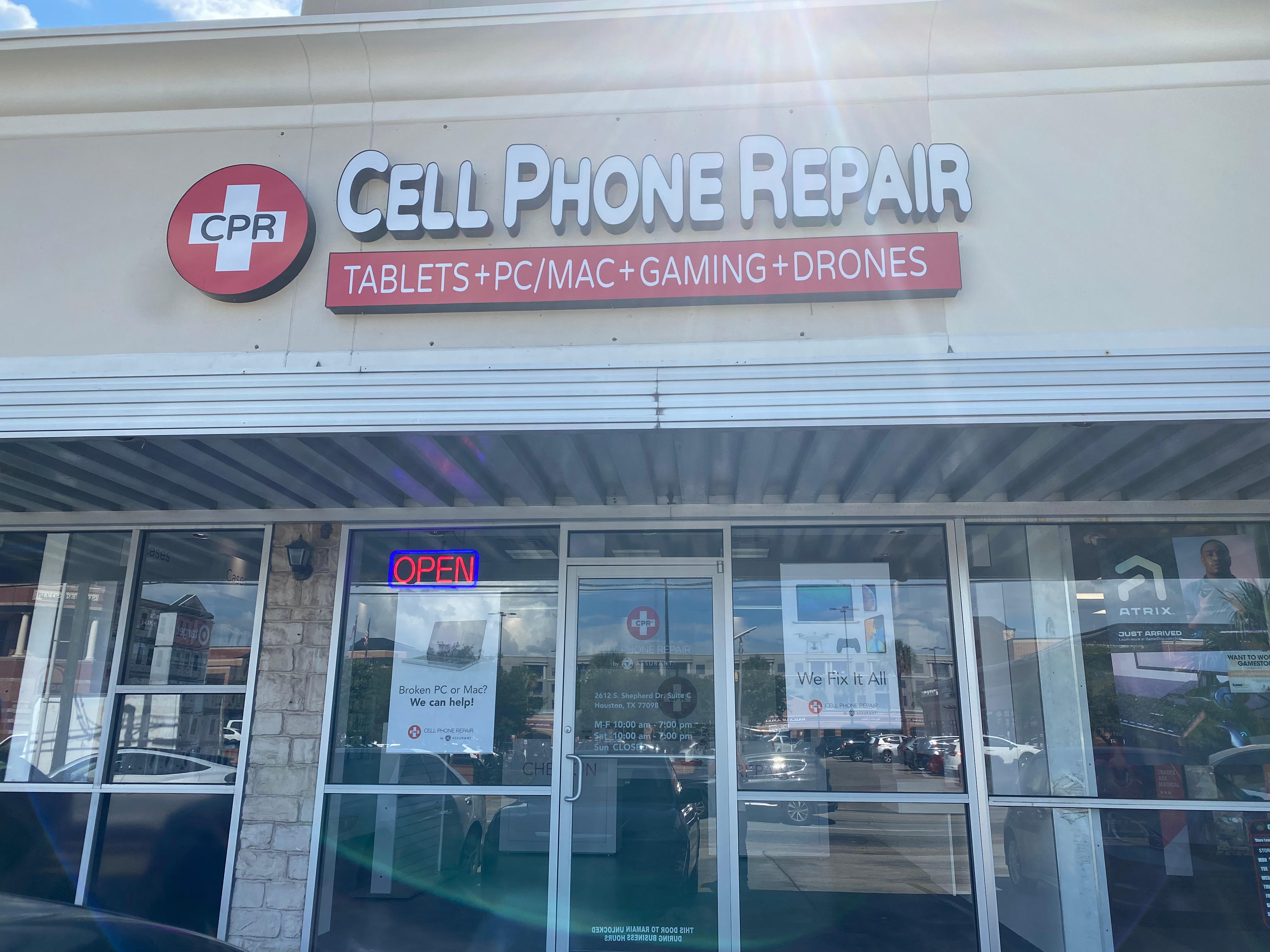 CPR Cell Phone Repair Houston Shepherd TX