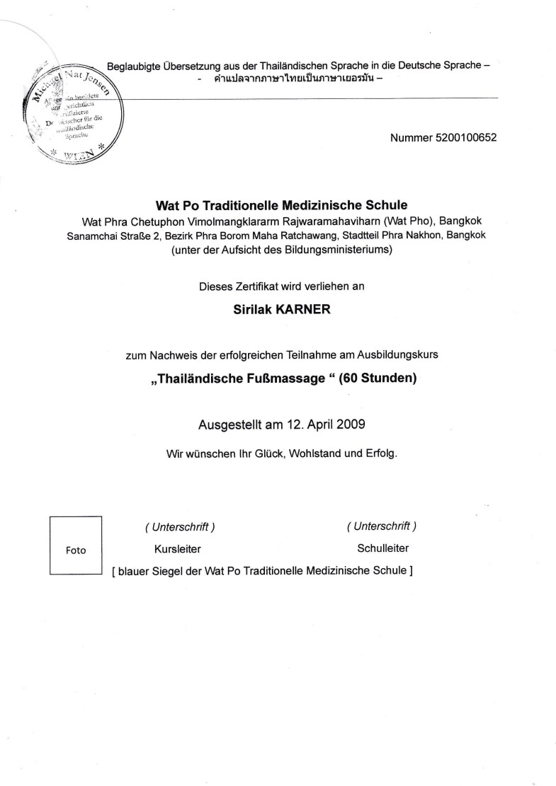 Bild 18 von Sirilak Karner Sawasdee Thai Massage