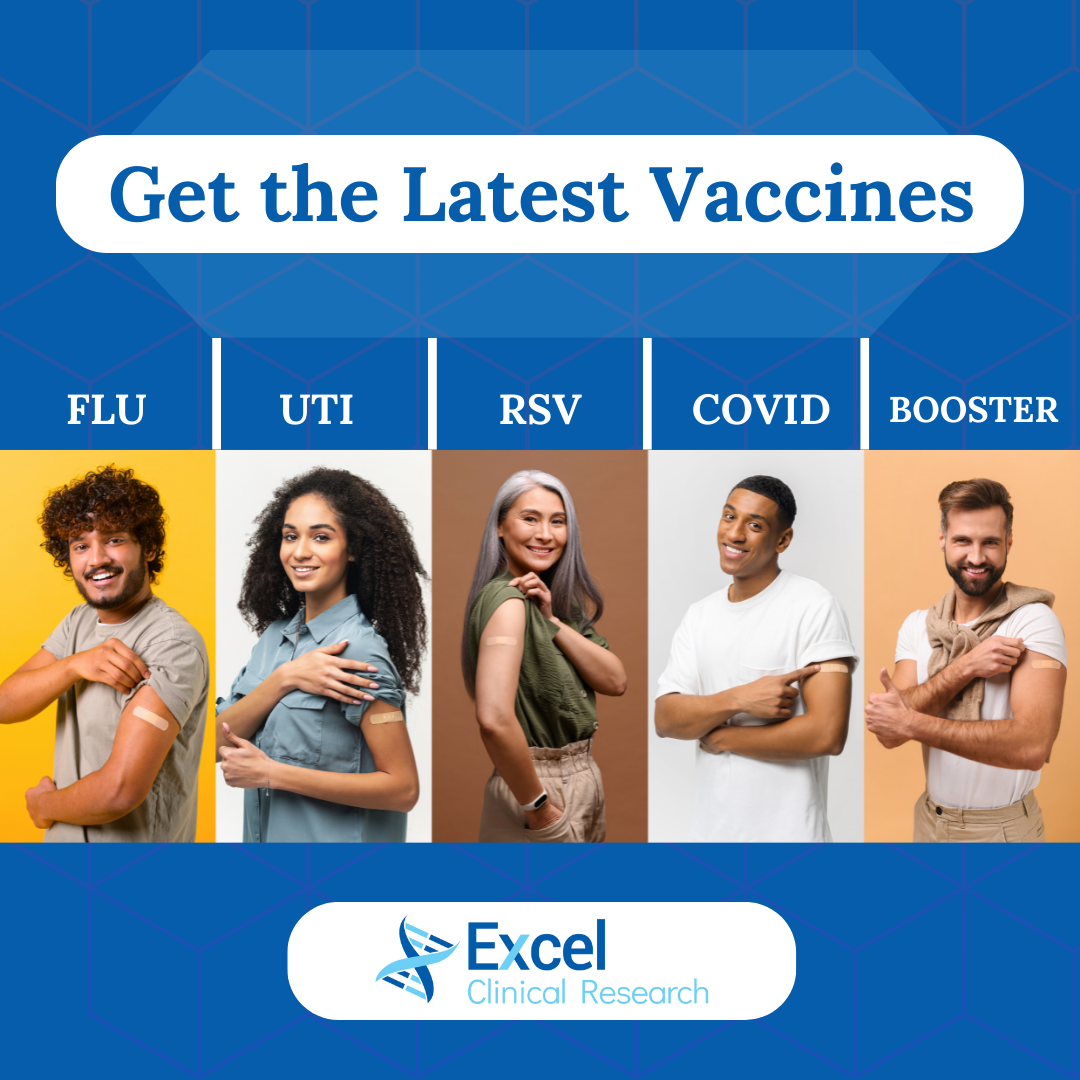 Give yourself the best chance at fighting against the Flu, UTIs, and RSV with the latest vaccines. 
#Vaccine #FluVaccine #RSVVaccine #COVID #CovidVaccine #Booster