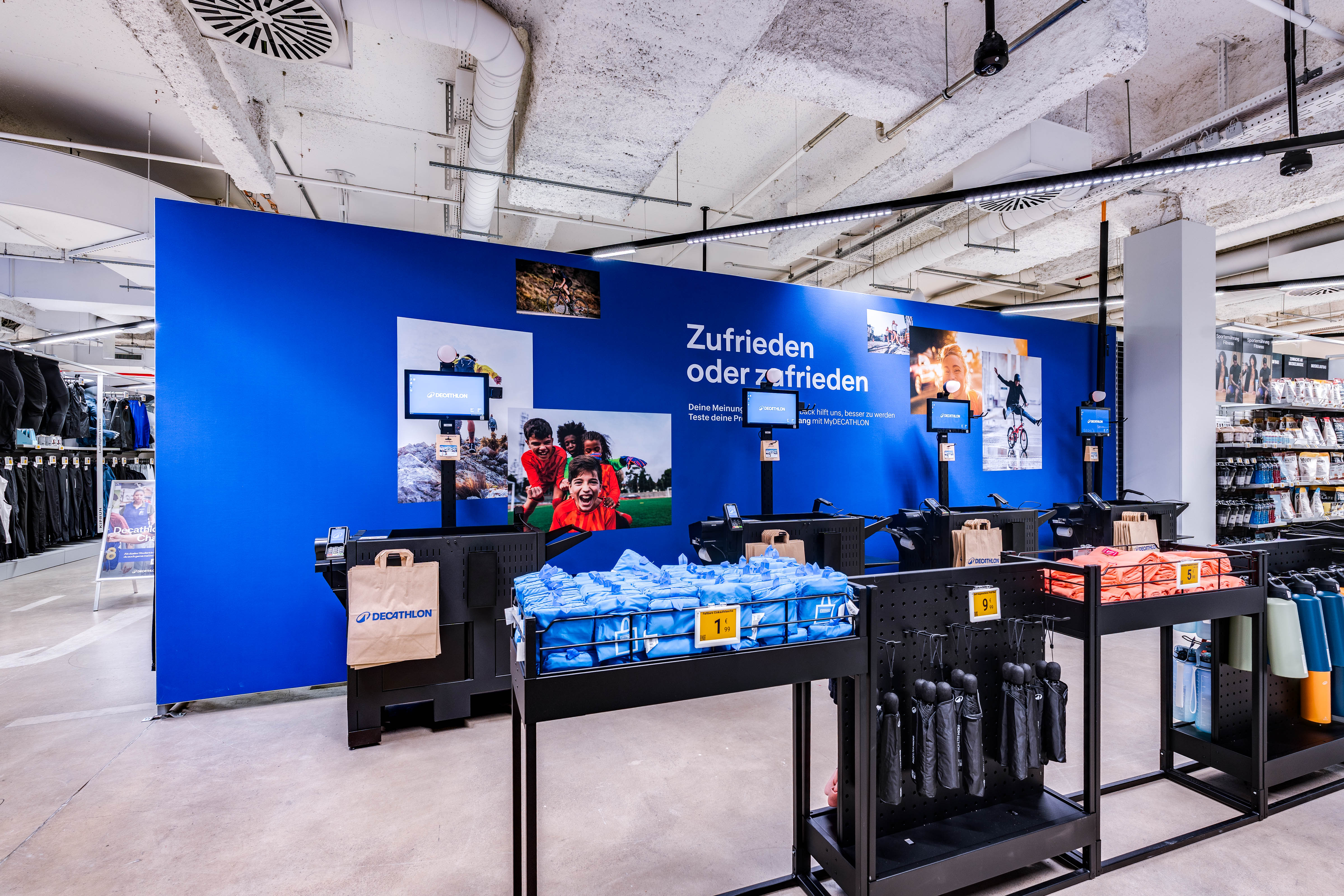 Bilder DECATHLON Nürnberg im WÖHRL