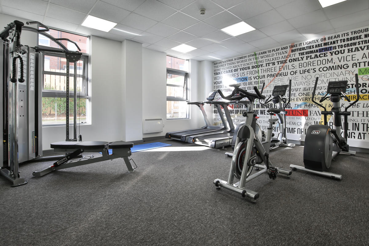 Edge Apartments Birmingham - Hello Student - Gym