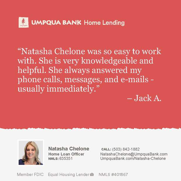 Images Natasha Chelone - Umpqua Bank Home Lending