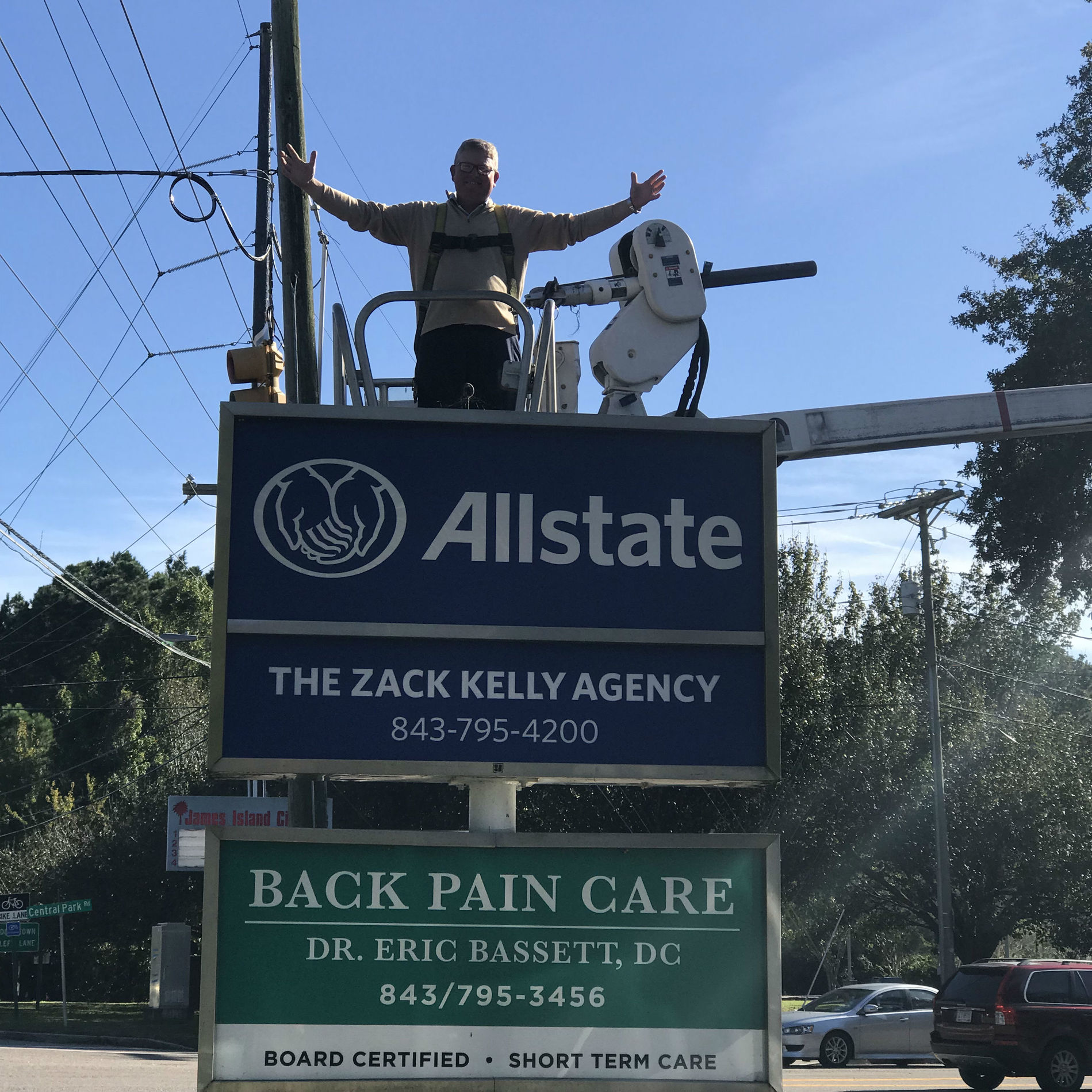 Images Zack Kelly: Allstate Insurance