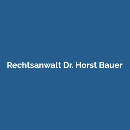 Bild zu Rechtsanwalt Dr. Horst Bauer in Mannheim