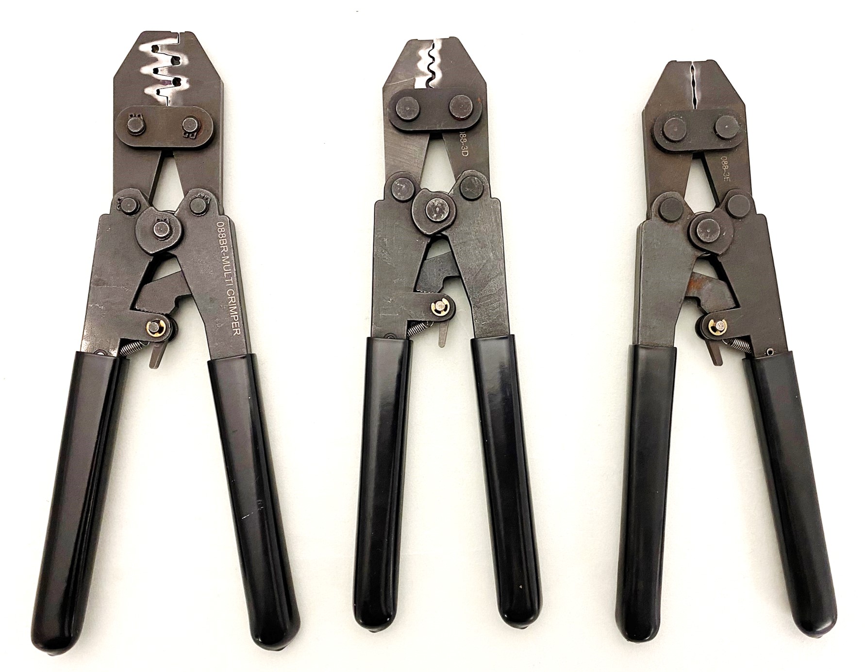 Three hand crimpers