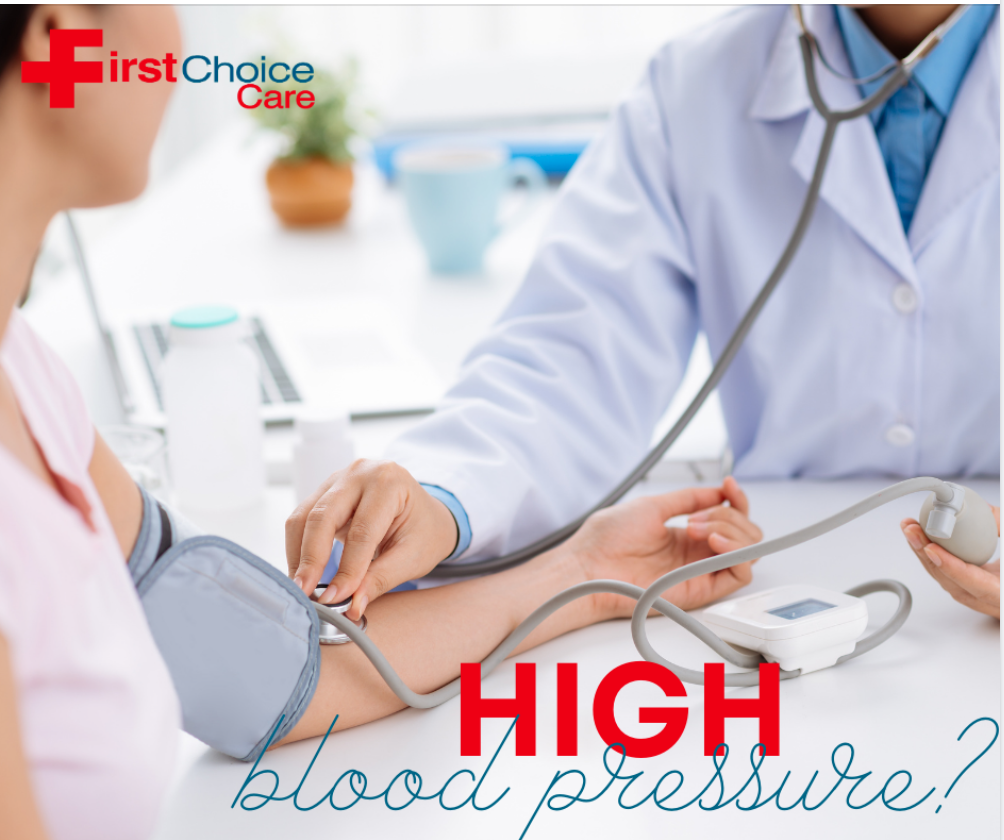 We treat high blood pressure at First Choice Care of Collierville. Call us today for your appointment today.