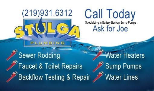 Logo and Business Card Design Stulga Plumbing