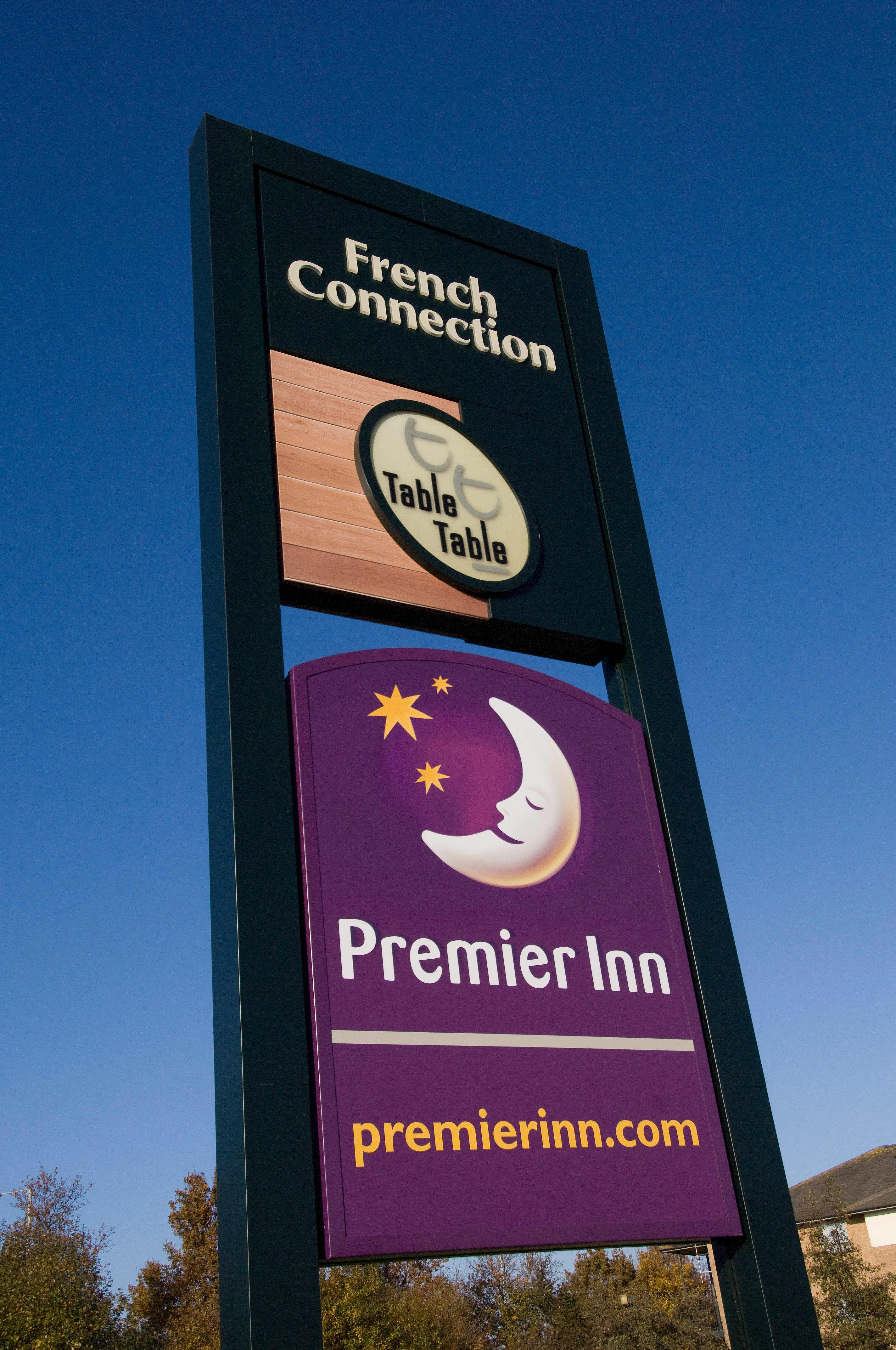 Premier Inn Ashford Central hotel exterior Premier Inn Ashford Central hotel Ashford 03337 773669