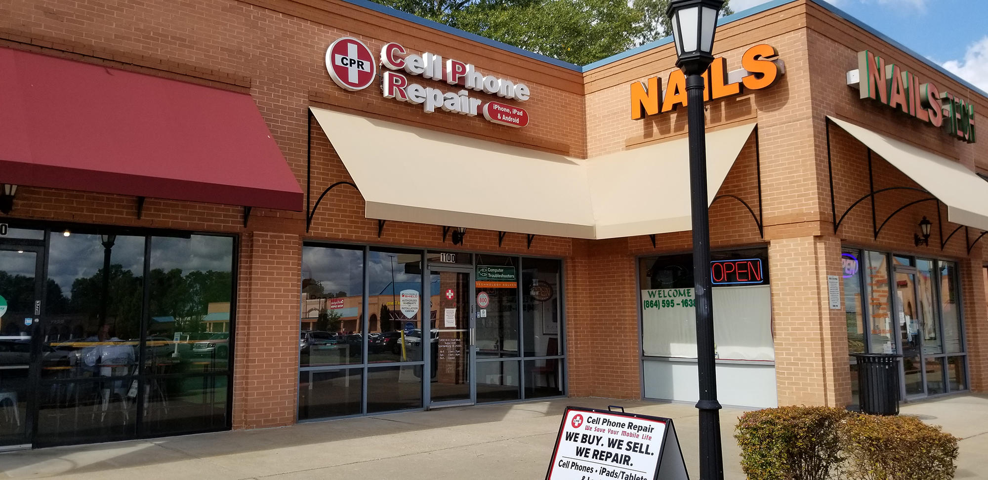 CPR Cell Phone Repair Spartanburg SC - Store directions