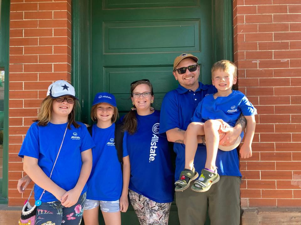 My family at the Delta County Car Show