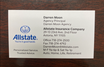 Images Darren Moon: Allstate Insurance