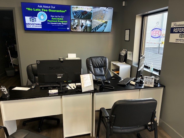 Office at Drive Thru Self Storage in Salem, VA