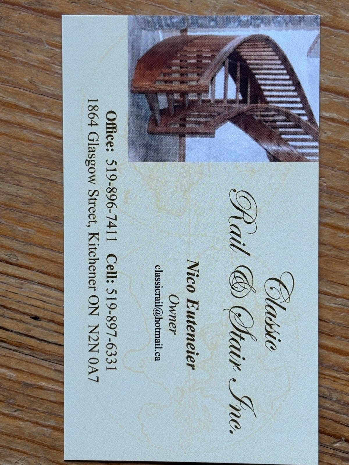 Images Classic Rail and Stair