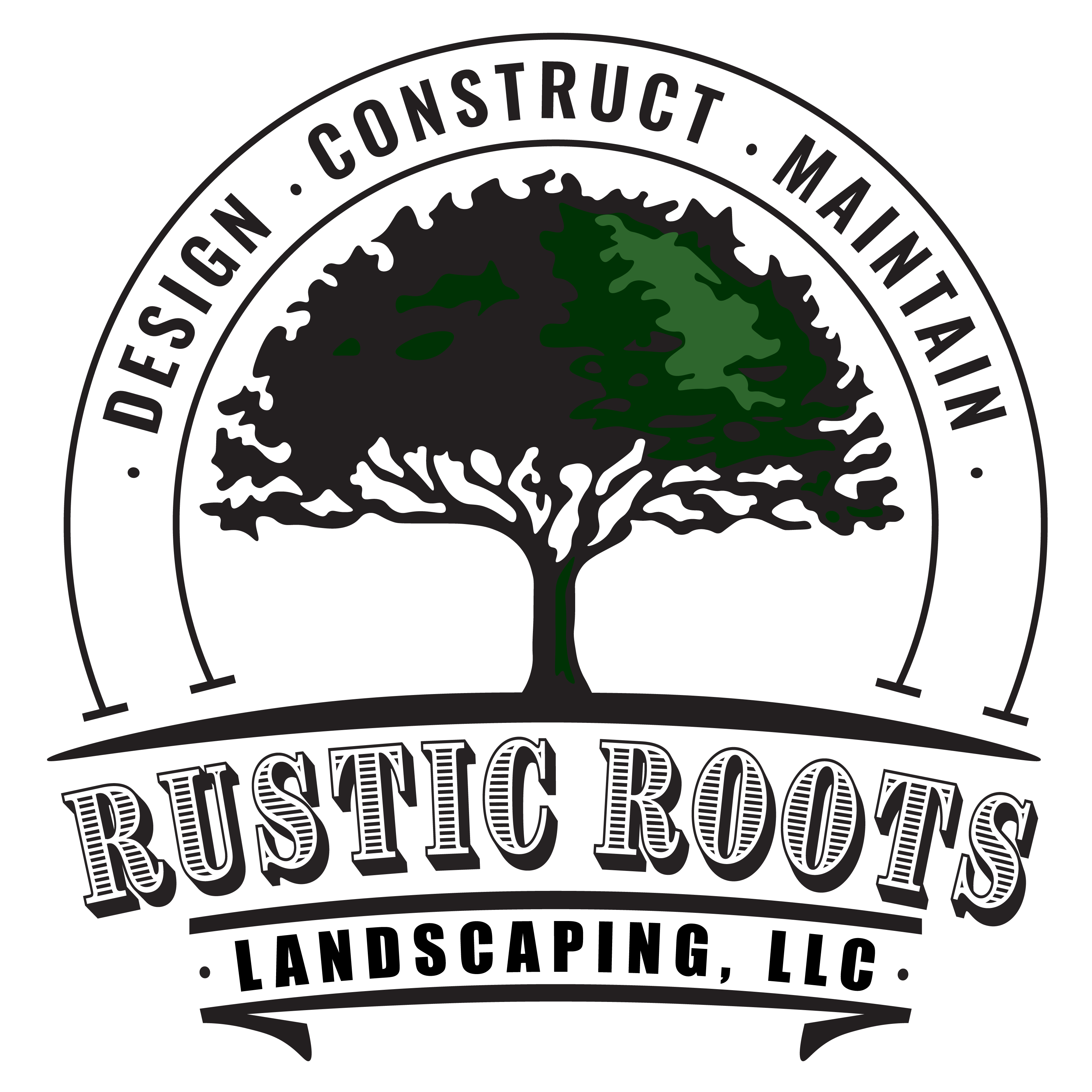 Rustic Roots Landscaping Logo