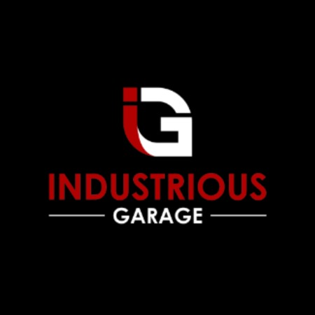 Industrious Garage Logo with Black Background Industrious Garage LLC Elk Grove Village (847)621-2382